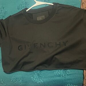 Givenchy Black Short Sleeve Tee